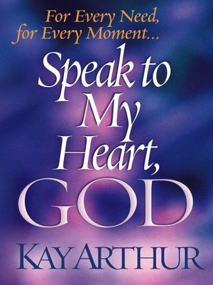 cover image of Speak to My Heart, God
